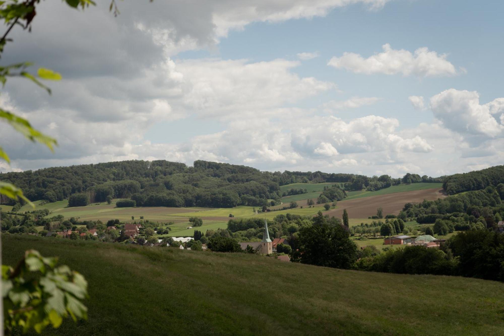 Idyllische Ferienwohnung Im Kalletal Exteriör bild