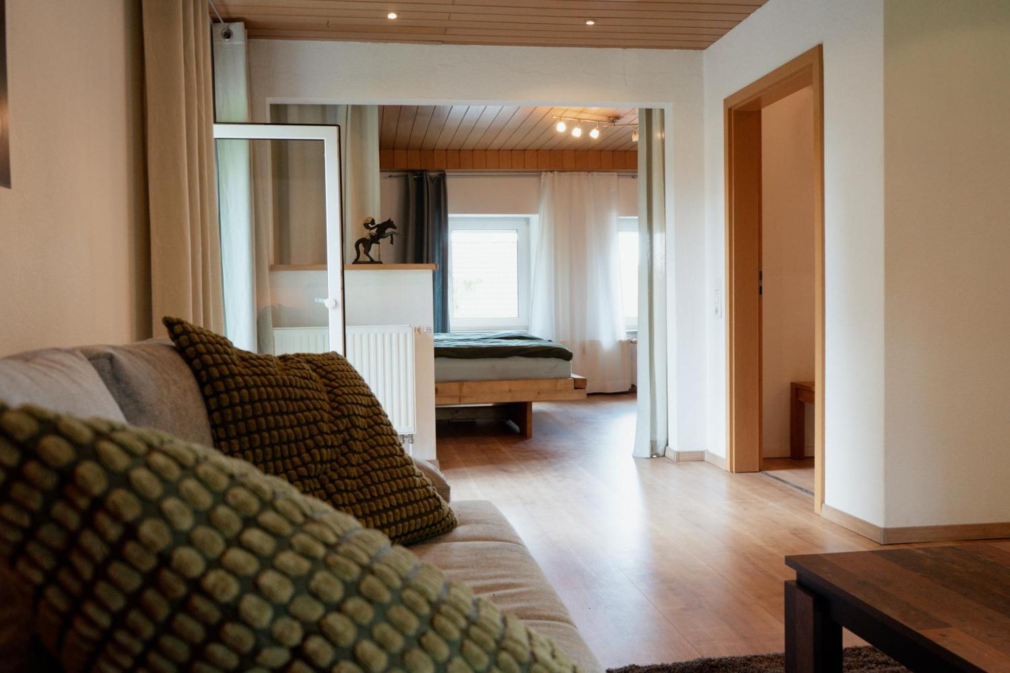 Idyllische Ferienwohnung Im Kalletal Exteriör bild