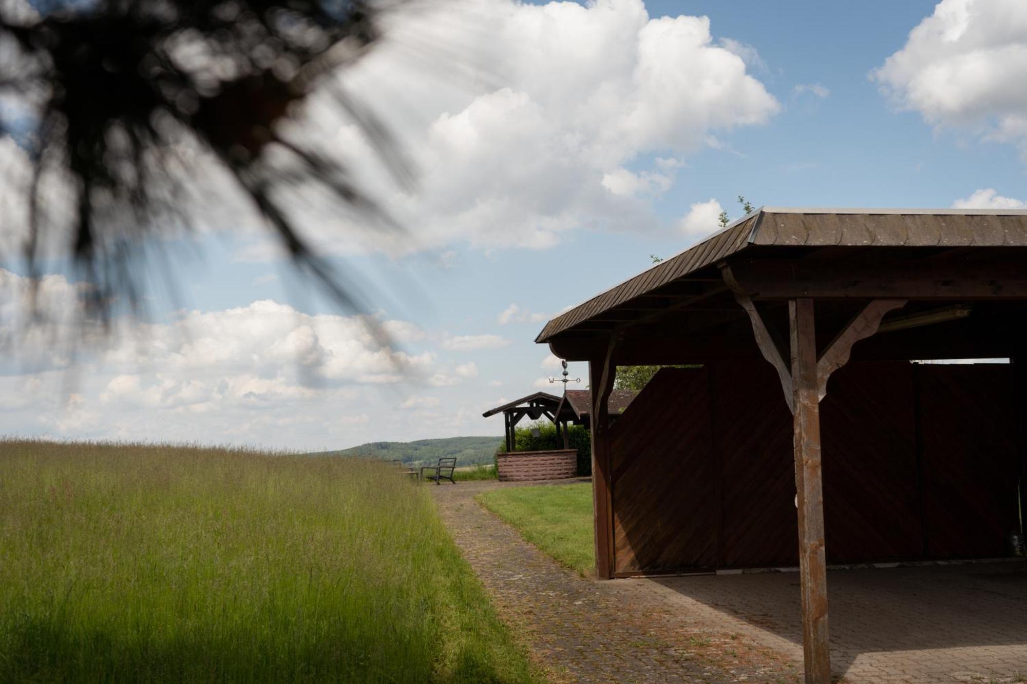 Idyllische Ferienwohnung Im Kalletal Exteriör bild