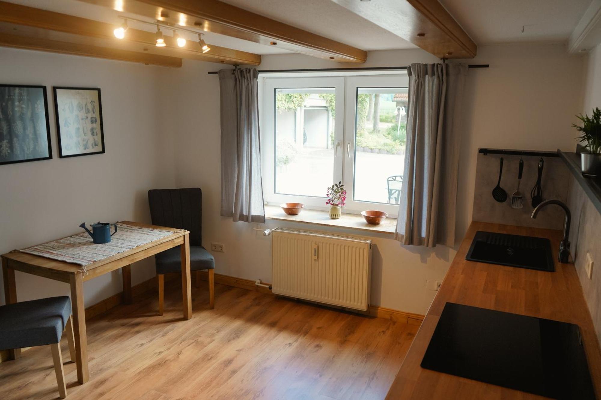 Idyllische Ferienwohnung Im Kalletal Exteriör bild