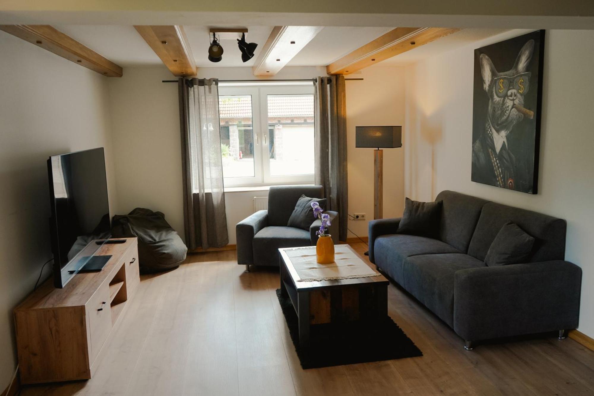 Idyllische Ferienwohnung Im Kalletal Exteriör bild