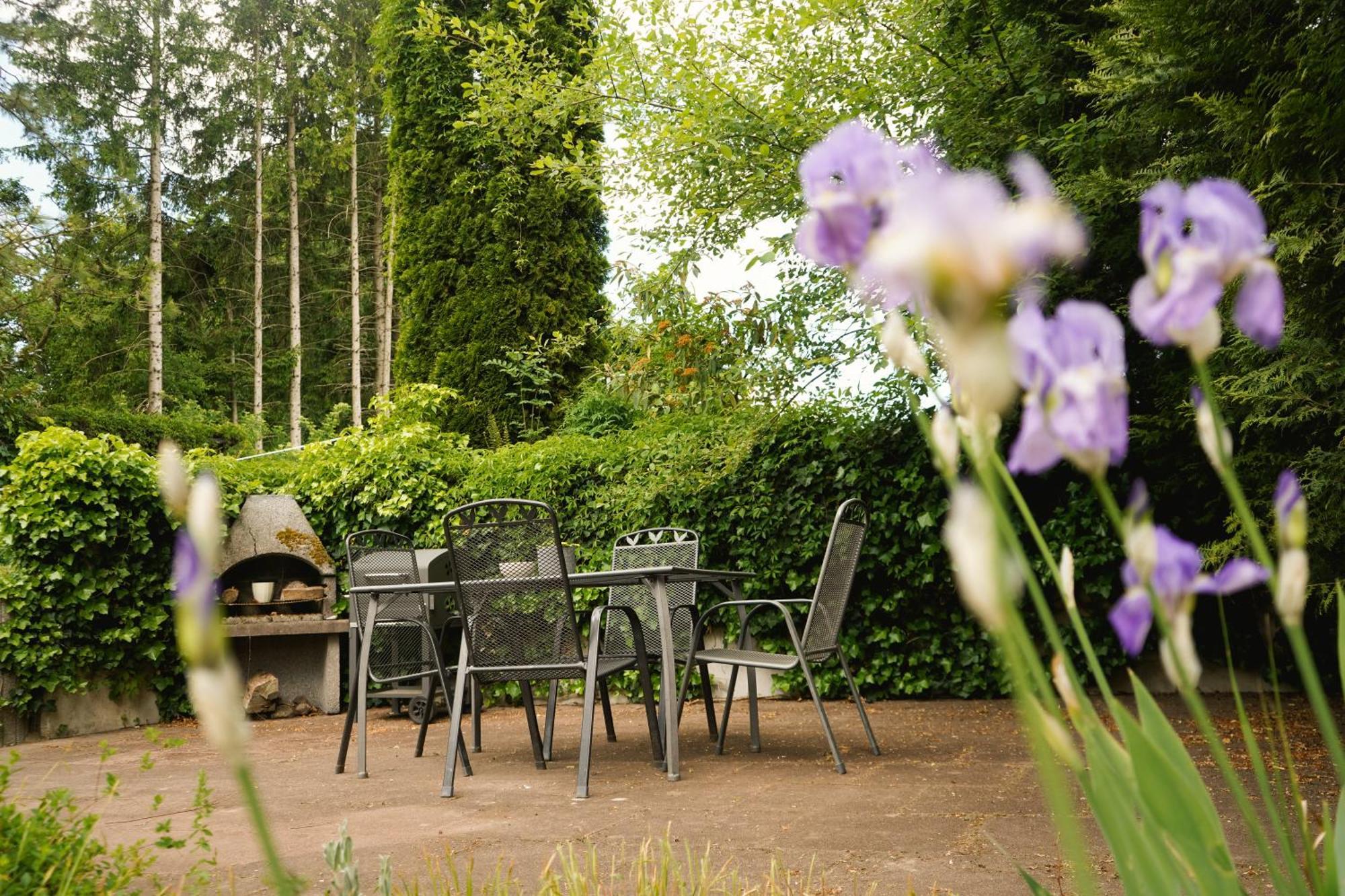 Idyllische Ferienwohnung Im Kalletal Exteriör bild